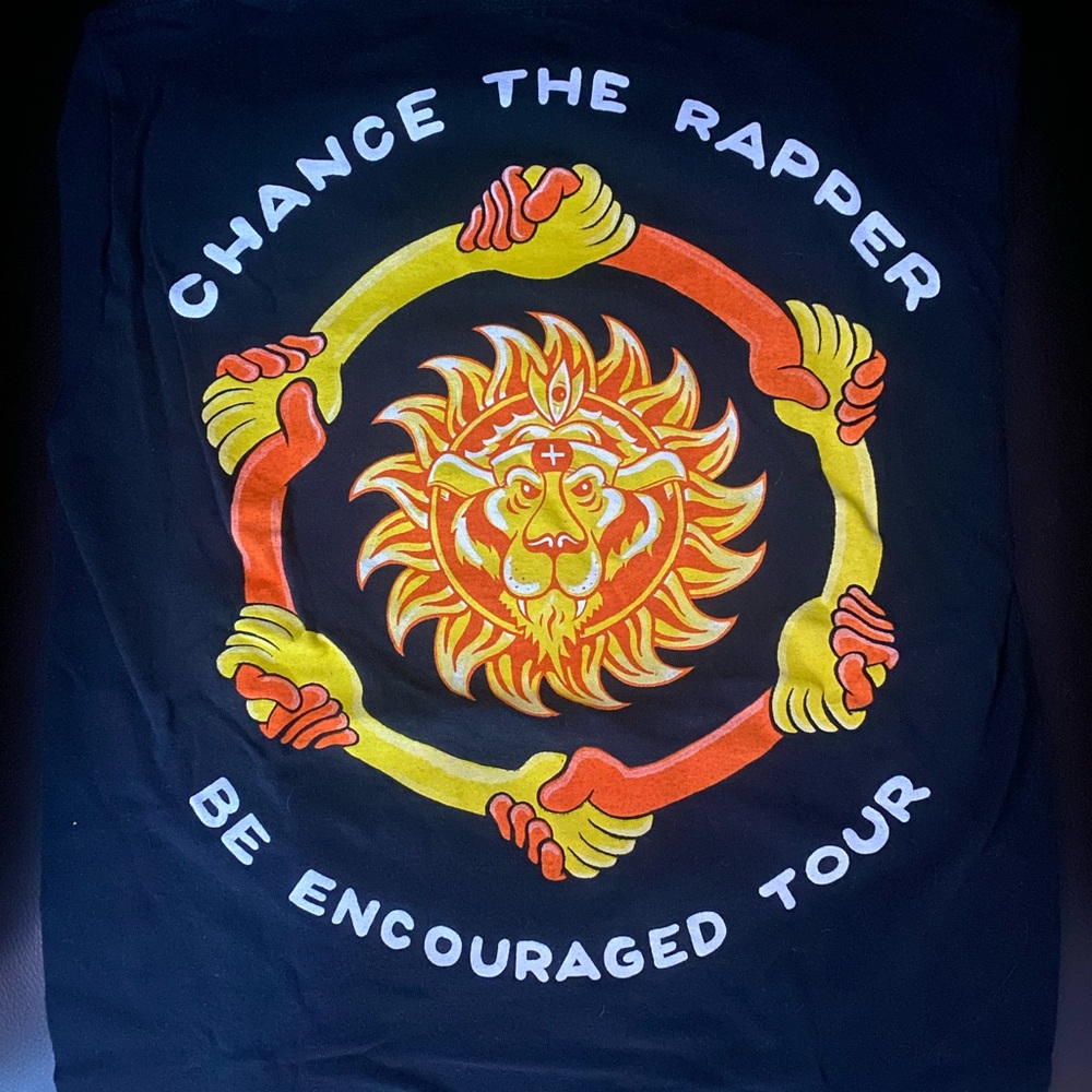 Chance The Rapper concert merchandise t-shirt